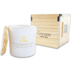 Vela Vegetal Aromática E Massagem | Concentração E Clareza -